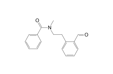 Benzamide, N-[2-(2-formylphenyl)ethyl]-N-methyl-