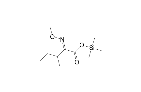 Pentanoic acid, 2-(methoxyimino)-3-methyl-, trimethylsilyl ester