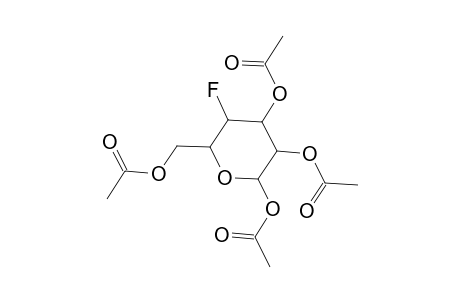 Glucopyranose, 4-deoxy-4-fluoro-, tetraacetate, .beta.-d-