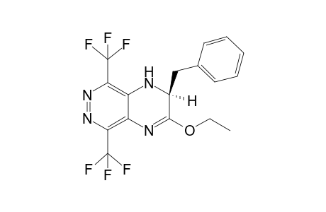 5,8-bis(Trifluoromethyl)-1,2-dihydro-2-benzyl-3-ethoxypyrazino[2,3-d]pyrazine