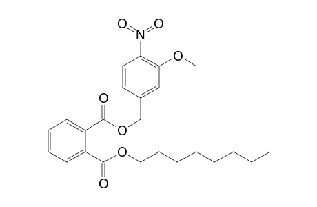 Phthalic acid, 3-methoxy-4-nitrobenzyl octyl ester