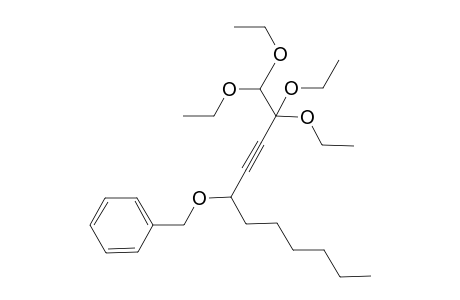 5-(Benzyloxy)-1,1,2,2-tetraethoxyundec-3-yne