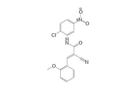 (2E)-N-(2-chloro-5-nitrophenyl)-2-cyano-3-(2-methoxyphenyl)-2-propenamide