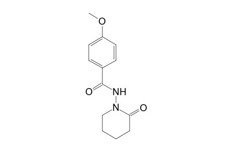 4-Methoxyl-N-(2-oxopiperidin-1-yl)benzamide