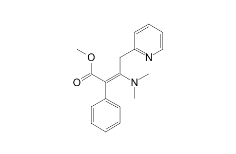 (E)-3-(Dimethylamino)-2-phenyl-4-(2-pyridinyl)-2-butenoic-acid,methylester