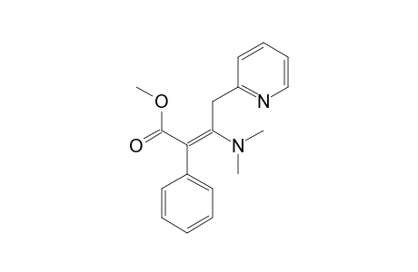 (E)-3-(dimethylamino)-2-phenyl-4-(2-pyridinyl)-2-butenoic acid methyl ester