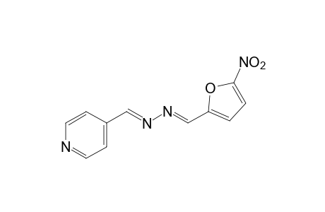isonicotinaldehyde, azine with 5-nitro-2-furaldehyde