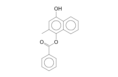 Benzoic acid, 4-hydroxy-2-methylnaphthalen-1-yl ester