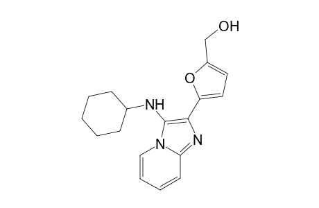 N-Cyclohexyl-2-(5-hydroxymethylfuran-2-yl)imidazo[1,2-a]pyridin-3-amine