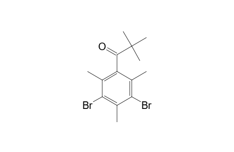 3,5-DIBROM-2,4,6-TRIMETHYLPIVALOPHENON