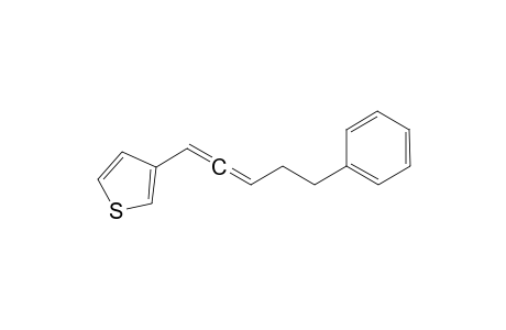 3-(5-phenylpenta-1,2-dien-1-yl)thiophene