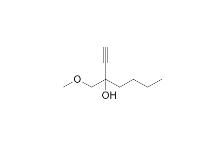 3-Methoxymethylhept-1-yn-3-ol