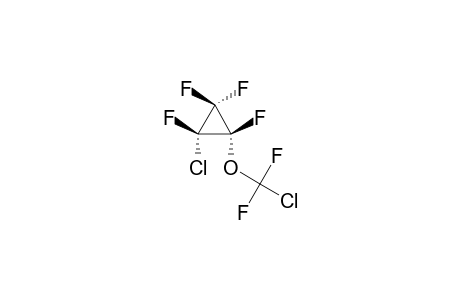 3-(1,1-DIFLUORO-1-CHLOROMETHOXY)-2-CHLORO-1,1,2,3-TETRAFLUORO-CYCLOPROPANE;COMPUND-#A16