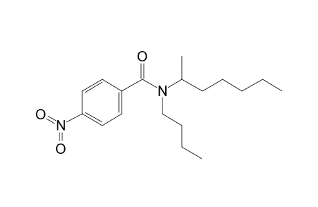 Benzamide, 4-nitro-N-butyl-N-(hept-2-yl)-