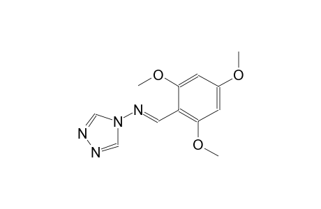 N-[(E)-(2,4,6-trimethoxyphenyl)methylidene]-4H-1,2,4-triazol-4-amine