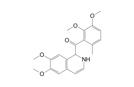 1-(2-Methyl-5,6-dimethoxybenzoyl)-6,7-dimethoxydihydroisoquinoline