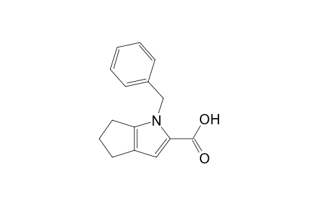 1-(Phenylmethyl)-5,6-dihydro-4H-cyclopenta[b]pyrrole-2-carboxylic acid