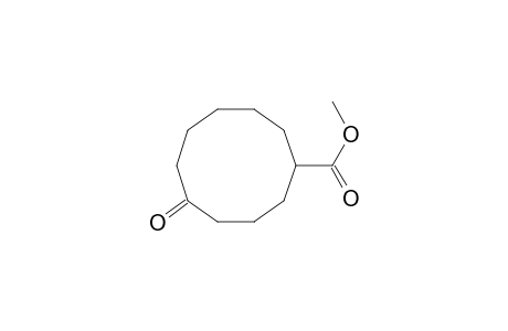 Cyclodecanecarboxylic acid, 5-oxo-, methyl ester