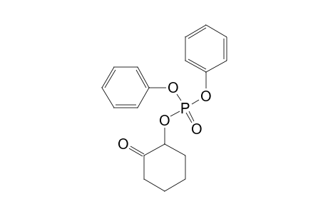 ALPHA-(DIPHENYLPHOSPHORYLOXY)-CYCLOHEXANONE