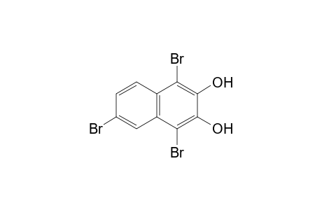 1,4,6-tribromo-2,3-naphthalenediol