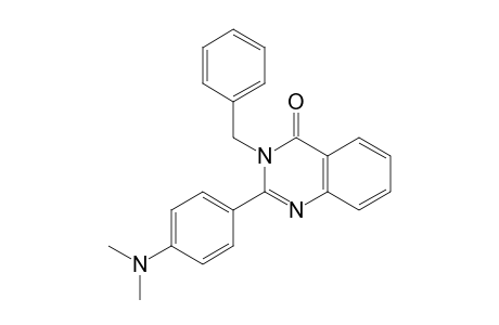 4(3H)-Quinazolinone, 2-[4-(dimethylamino)phenyl]-3-(phenylmethyl)-
