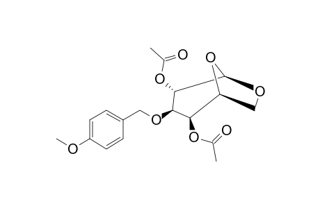 1,6-ANHYDRO-2,4-DI-O-ACETYL-3-O-(4-METHOXYBENZYL)-BETA-D-GALACTOPYRANOSE