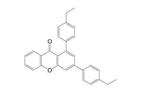 1,3-Bis(4-ethylphenyl)-9H-xanthen-9-one