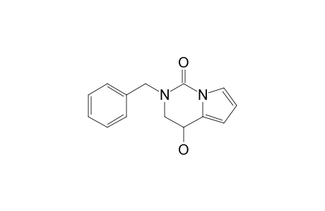 2-BENZYL-1,2,3,4-TETRAHYDRO-4-HYDROXYPYRROLO-[1,2-C]-PYRIMIDIN-1-ONE