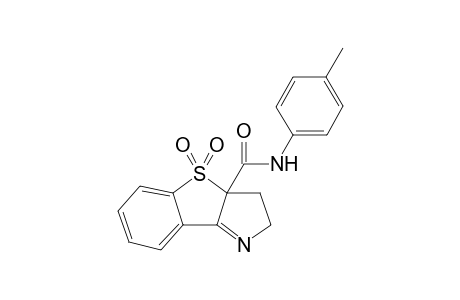 2,3-Dihydro[1]benzothieno[3,2-b]pyrrole-3a-[N-(4-methylphenyl)]carboxamide 4,4-dioxide