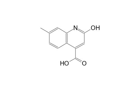 4-quinolinecarboxylic acid, 2-hydroxy-7-methyl-