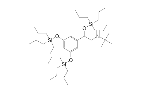 Tri-o-tri-n-propylsilyl derivative of Terbutaline