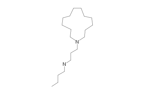 3-(1-azacyclotridec-1-yl)propyl-butyl-amine