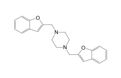 1,4-Bis(benzofuran-2-ylmethyl)piperazine
