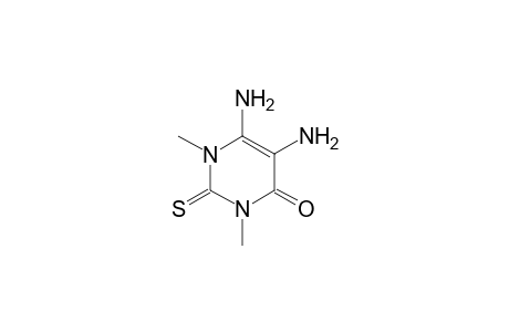 4(1H)-pyrimidinone, 5,6-diamino-2,3-dihydro-1,3-dimethyl-2-thioxo-