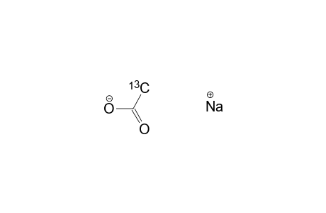 Sodium acetate-2-13C
