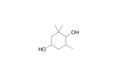 1,4-Cyclohexanediol, 2,2,6-trimethyl-