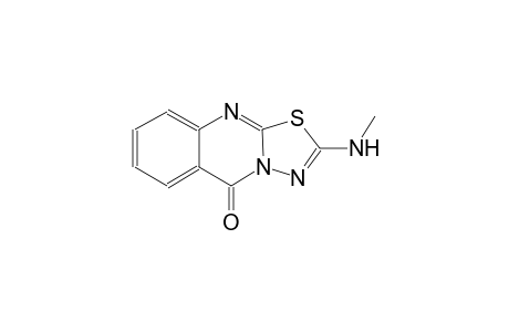 5H-[1,3,4]thiadiazolo[2,3-b]quinazolin-5-one, 2-(methylamino)-