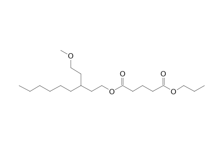 Glutaric acid, 3-(2-methoxyethyl)nonyl propyl ester