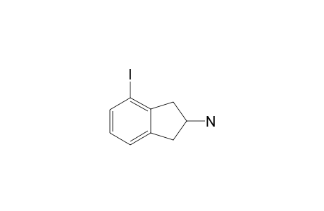 4-IODO-2,3-DIHYDRO-1H-INDEN-2-AMINE-BASE;4-IAI-BASE