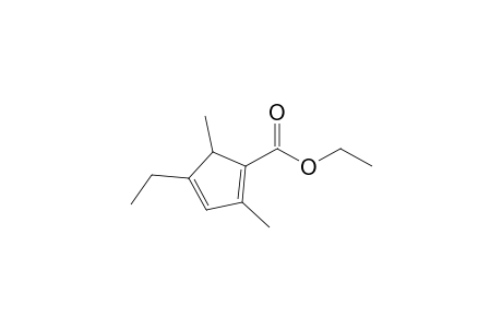 Ethyl 2,5-dimethyl-4-ethylcyclopenta-1,3-diene-1-carboxylate
