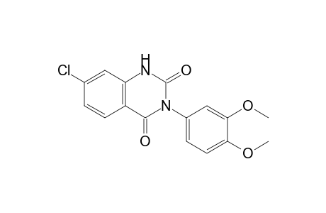 7-Chloro-3-(3'-4'-dimethoxyphenyl)quinazoline-2,4-dione