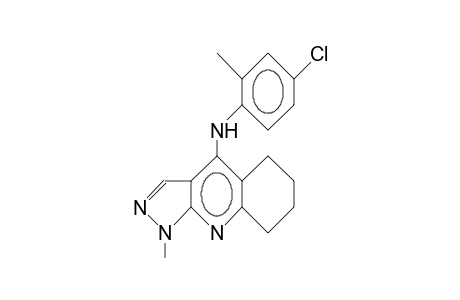 1-Methyl-4-(4-chloro-2-tolyl)-5,6,7,8-tetrahydro-1H-pyrazolo(3,4-B)quinoline