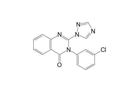 3-(3-Chlorophenyl)-2-(1,2,4-triazol-1-yl)-4-quinazolinone