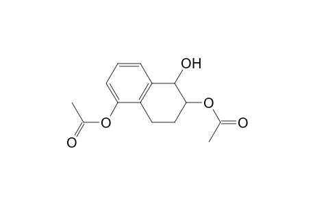 (+-)-2,5-Diacetoxy-1-hydroxy-1,2,3,4-tetrahydronaphthalene
