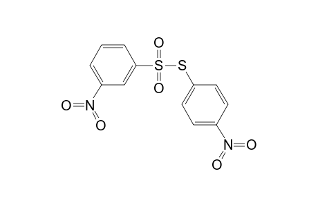 Benzenethiol, 4-nitro-S-(3-nitrophenylsulfonyl)-