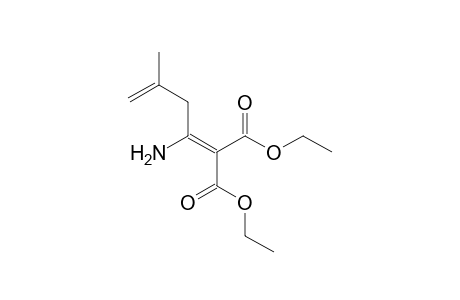 Diethyl 2-[(isobutenyl)(amino)methylene]malonate