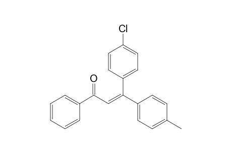 (Z)-3-(4-chlorophenyl)-1-phenyl-3-(p-tolyl)prop-2-en-1-one