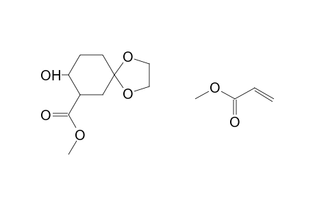 (E)-1,4-DIOXASPIRO[4.5]DECAN-9-CARBOXYLIC ACID, 8-HYDROXY-8-(METHOXYCARBONYL-trans-ETHENYL), METHYL ESTER