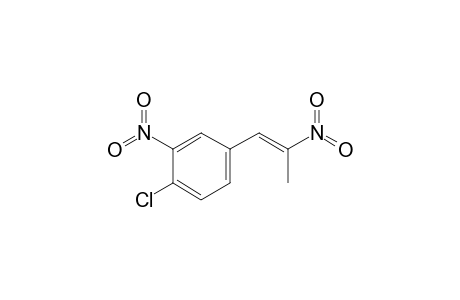 1-[3'-Nitro-4'-chlorophenyl]-2-nitro-2-methylethene