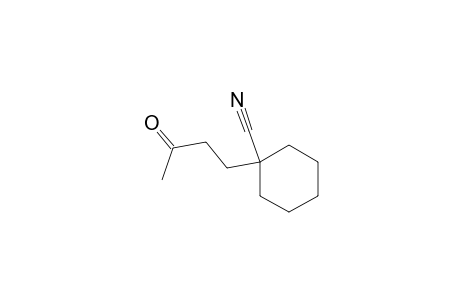 Cyclohexanecarbonitrile, 1-(3-oxobutyl)-